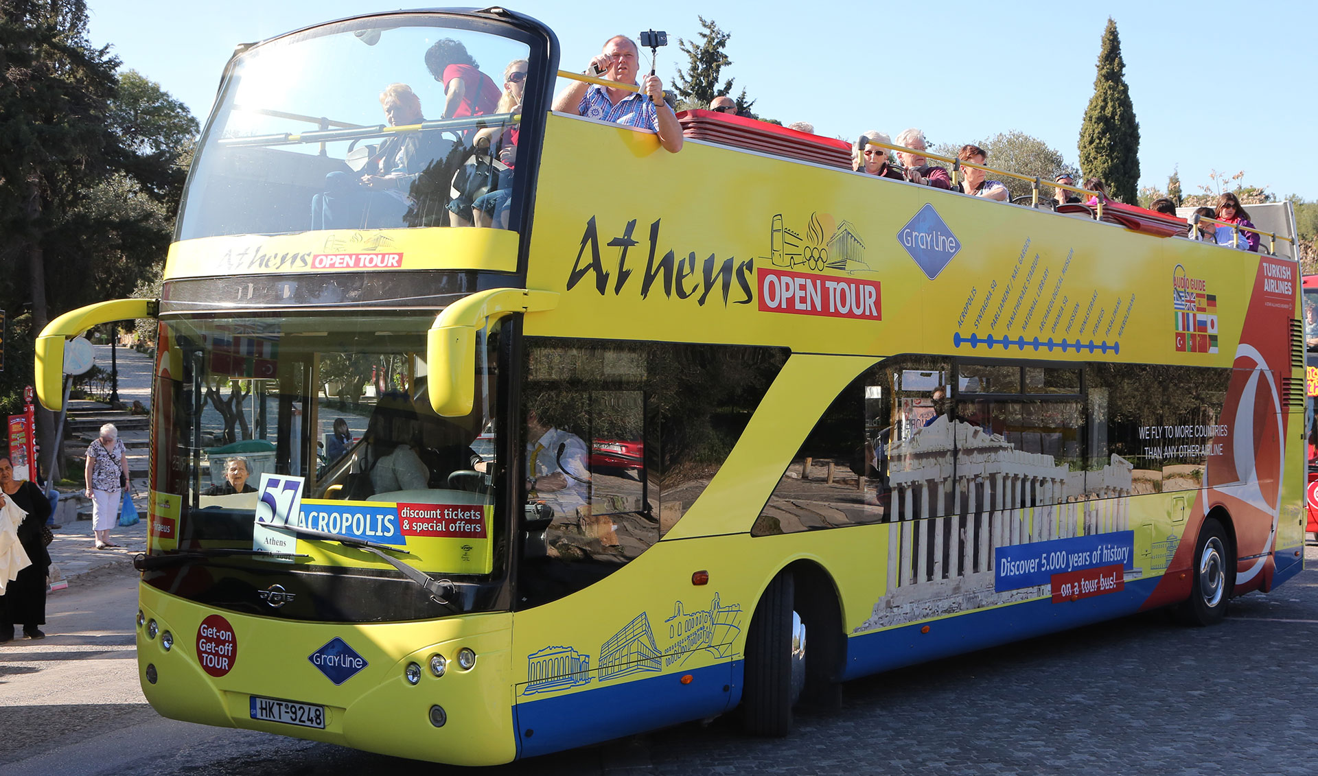 Athens Open Tour Hop On Hop Off Bus
