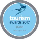 Athens Open Tour | tourism awards 2017 SILVER