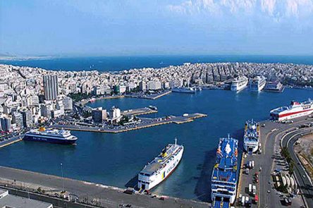 piraeus port panoramic