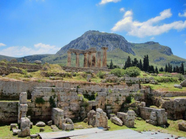 Ancient Corinth & Dafni Monastery