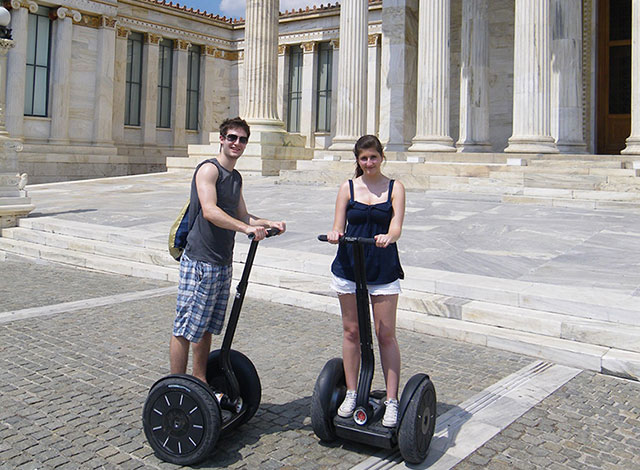 Athens Acropolis tour on segway